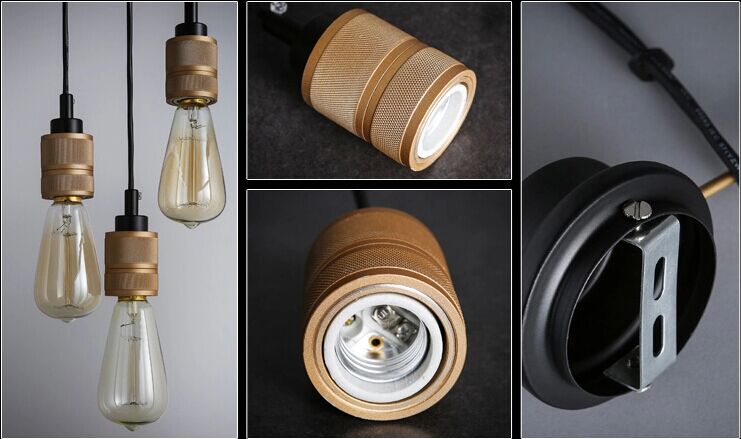 Busterand Punch Antique Edison Bulb Pendant Lamp