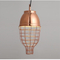Vintage chorme copper metal alloy LED light pendant lighting
