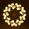 Cute Milk White Bubble Ball Glass chandelier Modern New Design LED Chandelier lighting