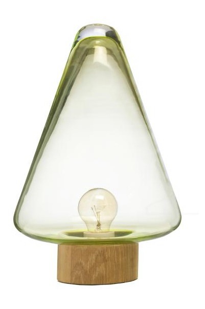 Glass Lamp Shade with Elegant Writing Table Lamp