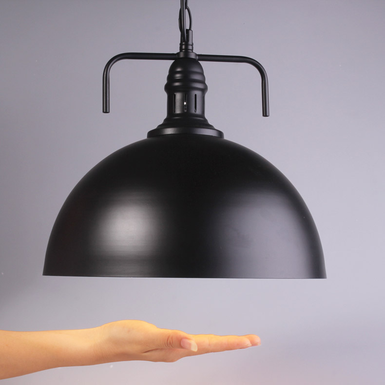 Excellent Quality Retro Industrial Style Round Iron Pendant Light from China Supplier