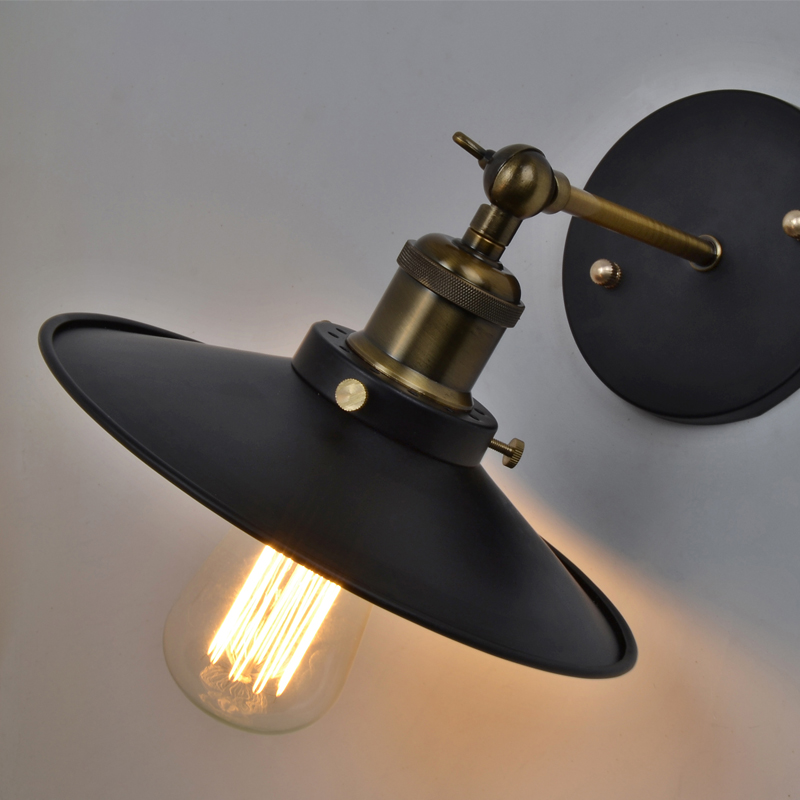 RH Hotel Decorative Lamp Vintage wall sconce with Edison Bulb e27