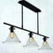 New Fashion pendat lamp Glass materal transparent color modern pendat light for kitchen dining room
