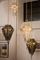 Modern stylish Edged Glass Pendant Chandelier 5419604
